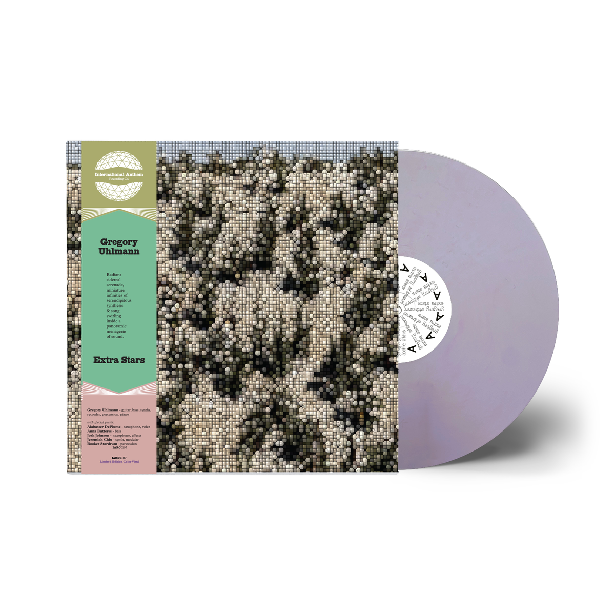 Gregory Uhlmann "Extra Stars" LP (Star Dust Vinyl)