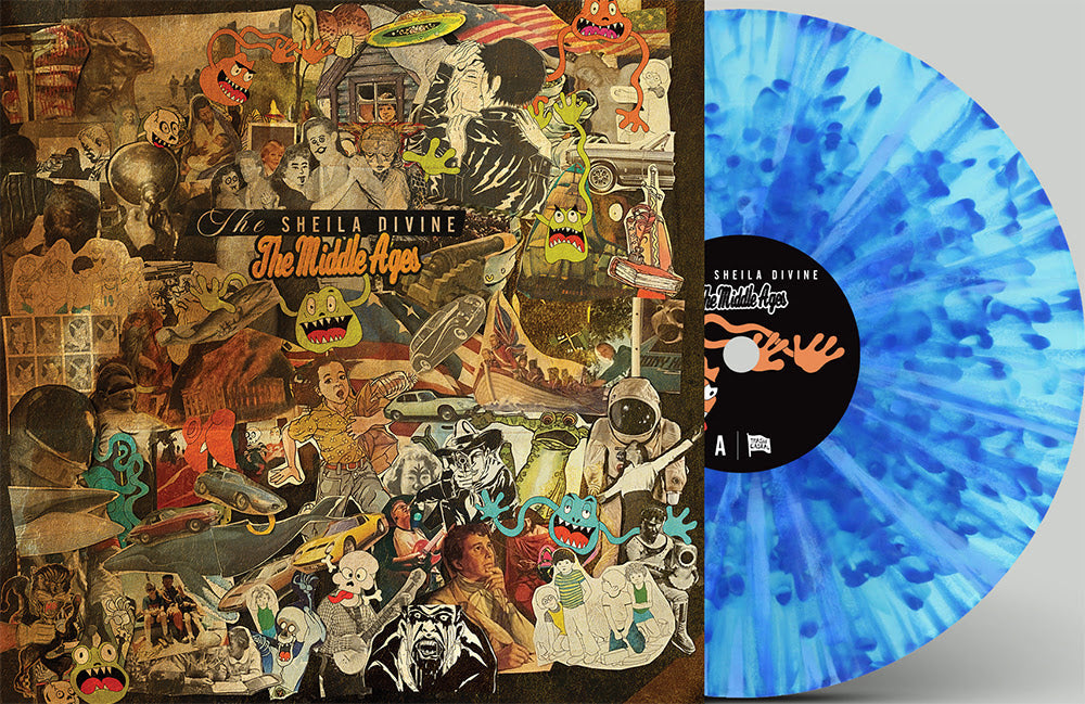 PRE-ORDER: The Sheila Divine "The Middle Ages" LP (Transparent Blue Smoke Vinyl)