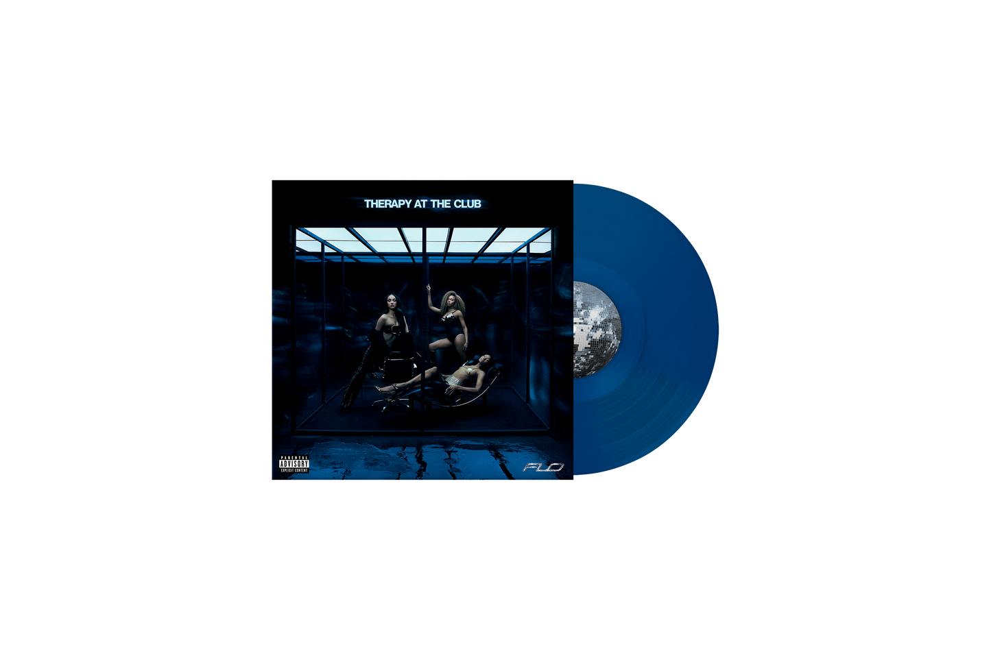 PRE-ORDER: FLO "THERAPY AT THE CLUB" LP (Neon Blue Vinyl)