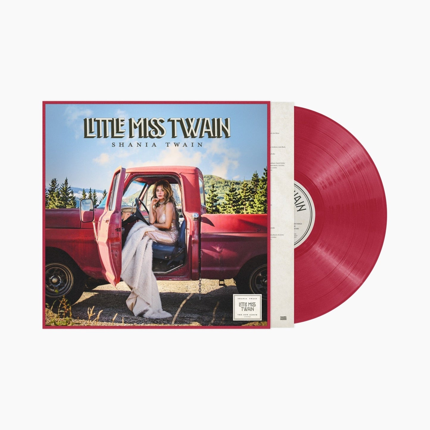 PRE-ORDER: Shania Twain "Little Miss Twain" LP (Red Vinyl)