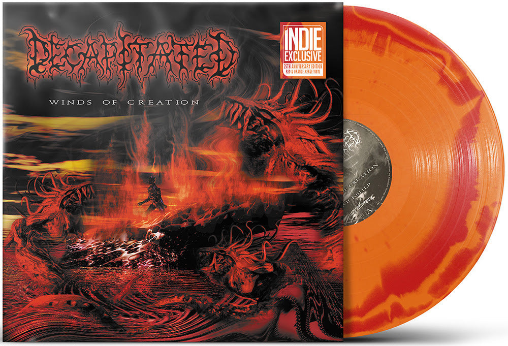 Decapitated "Winds Of Creation" LP (Indie Exclusive Red & Orange Vinyl)