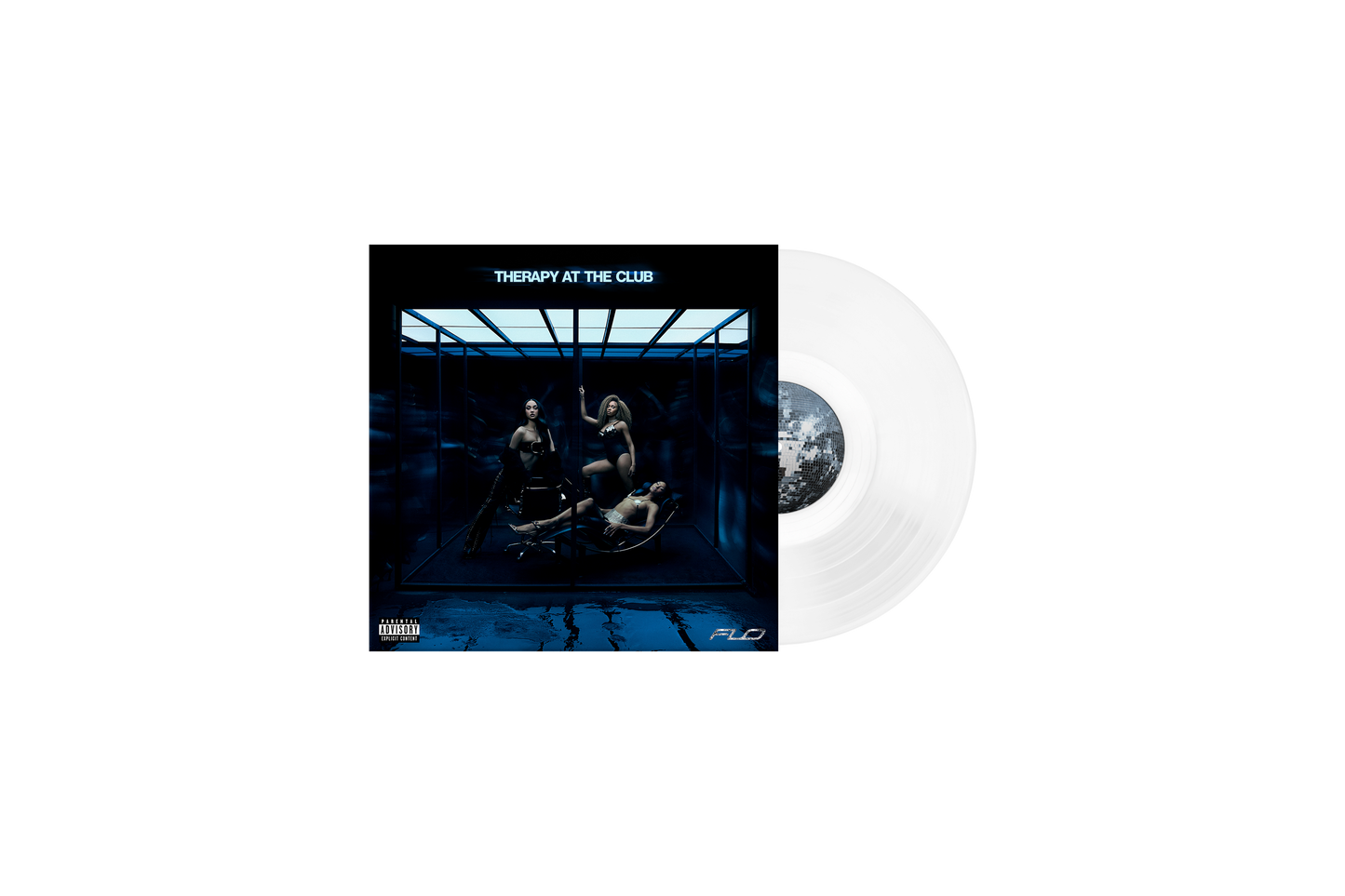 PRE-ORDER: FLO "THERAPY AT THE CLUB" LP (Indie Exclusive Transparent Clear Vinyl)