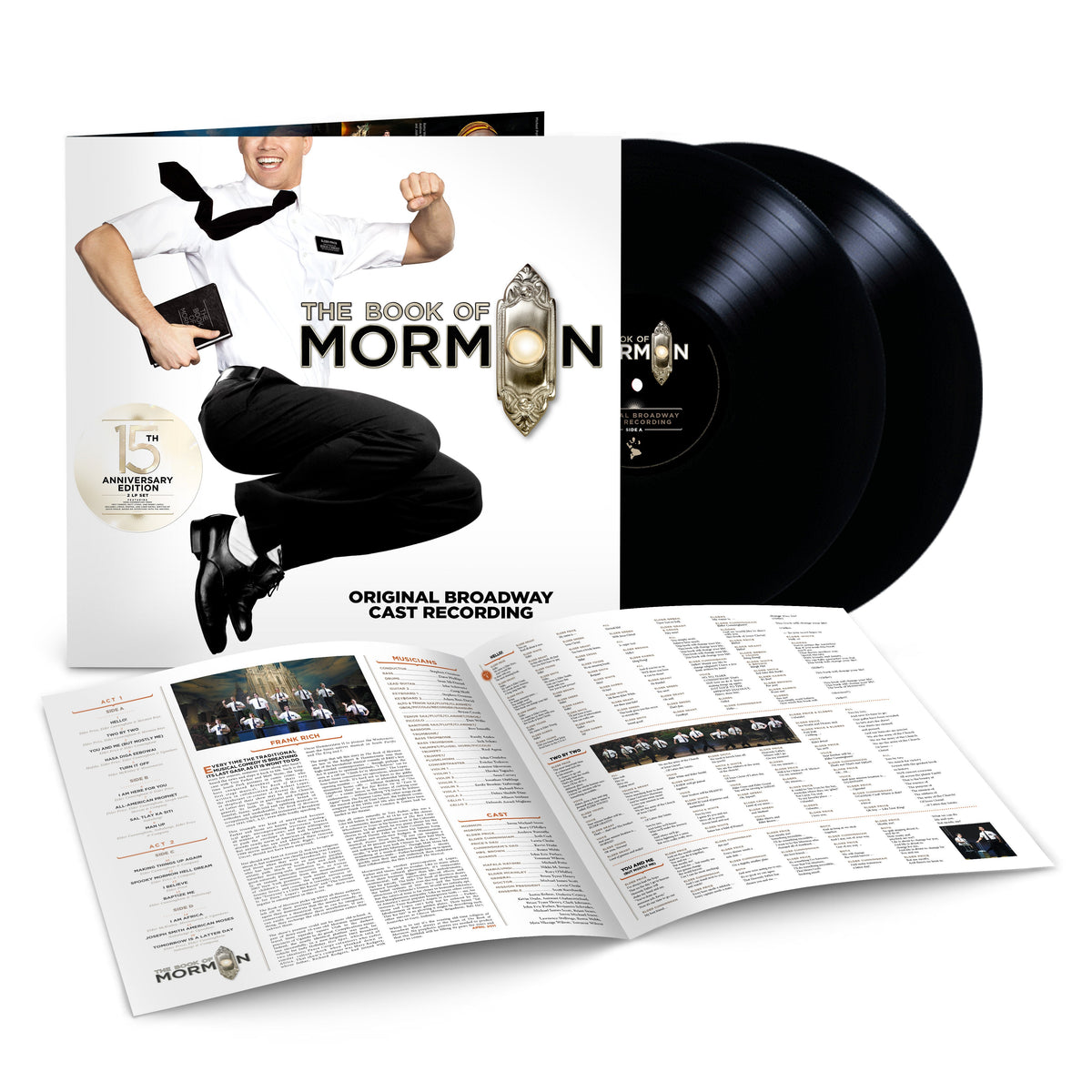 Trey Parker, Robert Lopez & Matt Stone "The Book Of Mormon (Original Broadway Cast Recording)" 2xLP