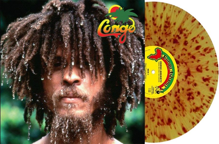 The Congos "Congo Ashanti" LP (Yellow w/ Red Splatter Vinyl)