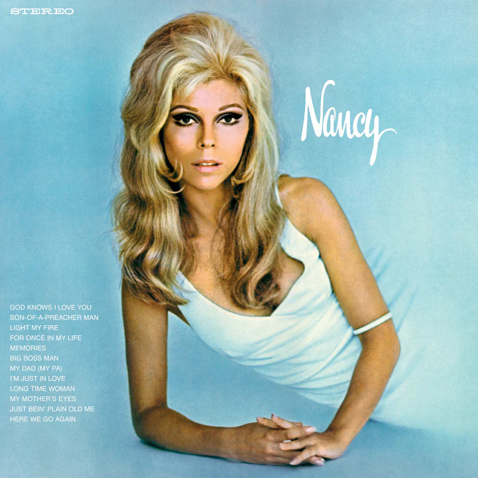 Nancy Sinatra "Nancy" LP ("My Mother's Blue Eyes" Blue Vinyl)