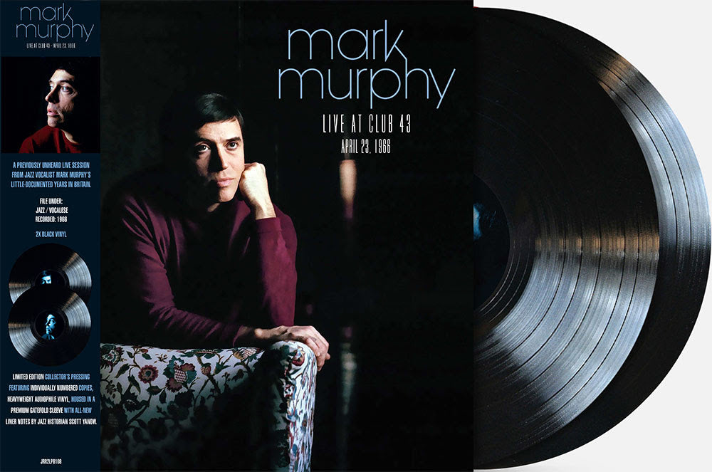 Mark Murphy "Live At Club ’43, 1966 Manchester, UK" 2xLP (Indie Exclusive 180g Black Vinyl)