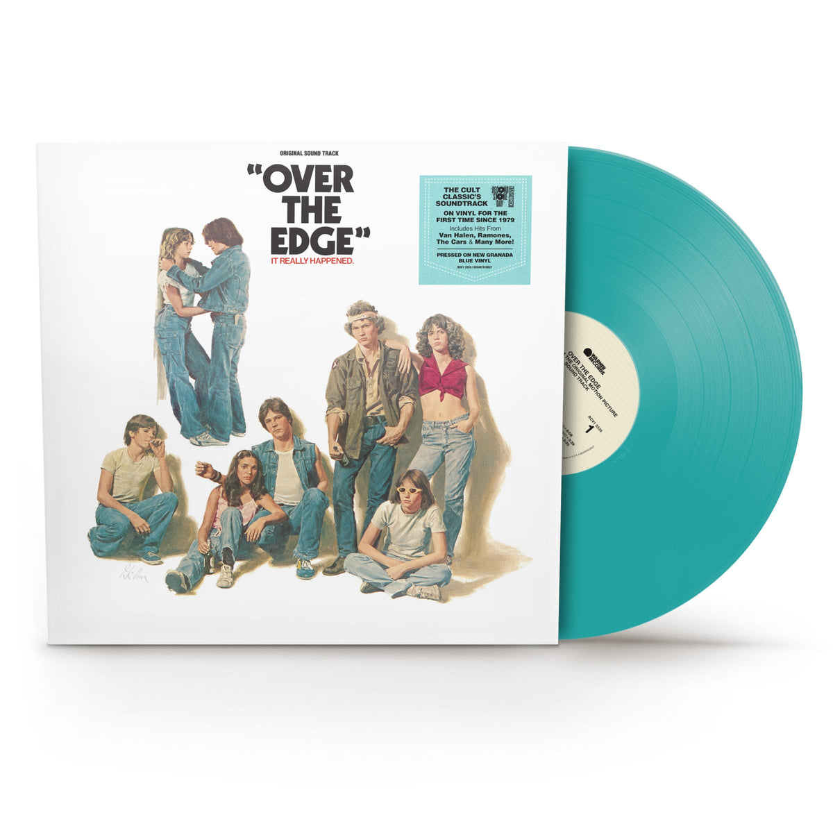 V/A "Over The Edge (OST)" LP ("New Granada" Blue Vinyl)