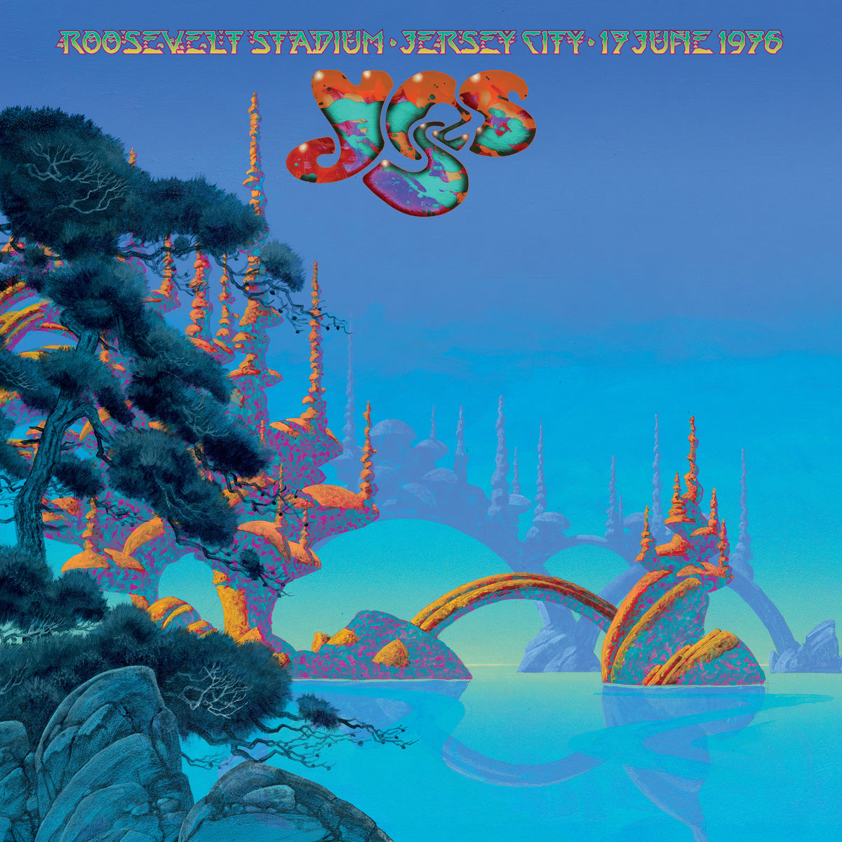 PRE-ORDER: Yes "Roosevelt Stadium, Jersey City, NJ, 17 June 1976 (Live)" 3xLP (Brick & Mortar Exclusive)