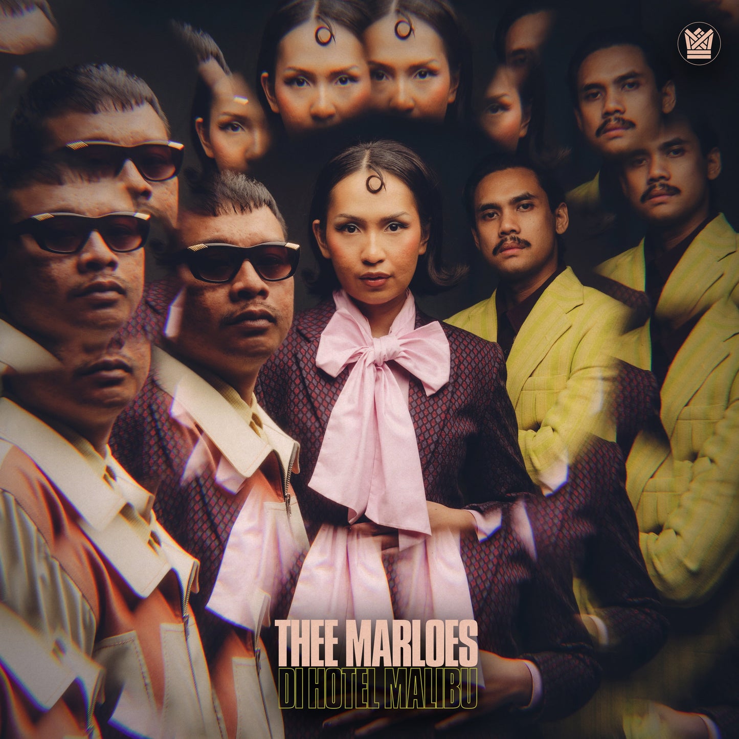 Thee Marloes "Di Hotel Malibu" LP (Indie Exclusive Clear Emerald Vinyl)