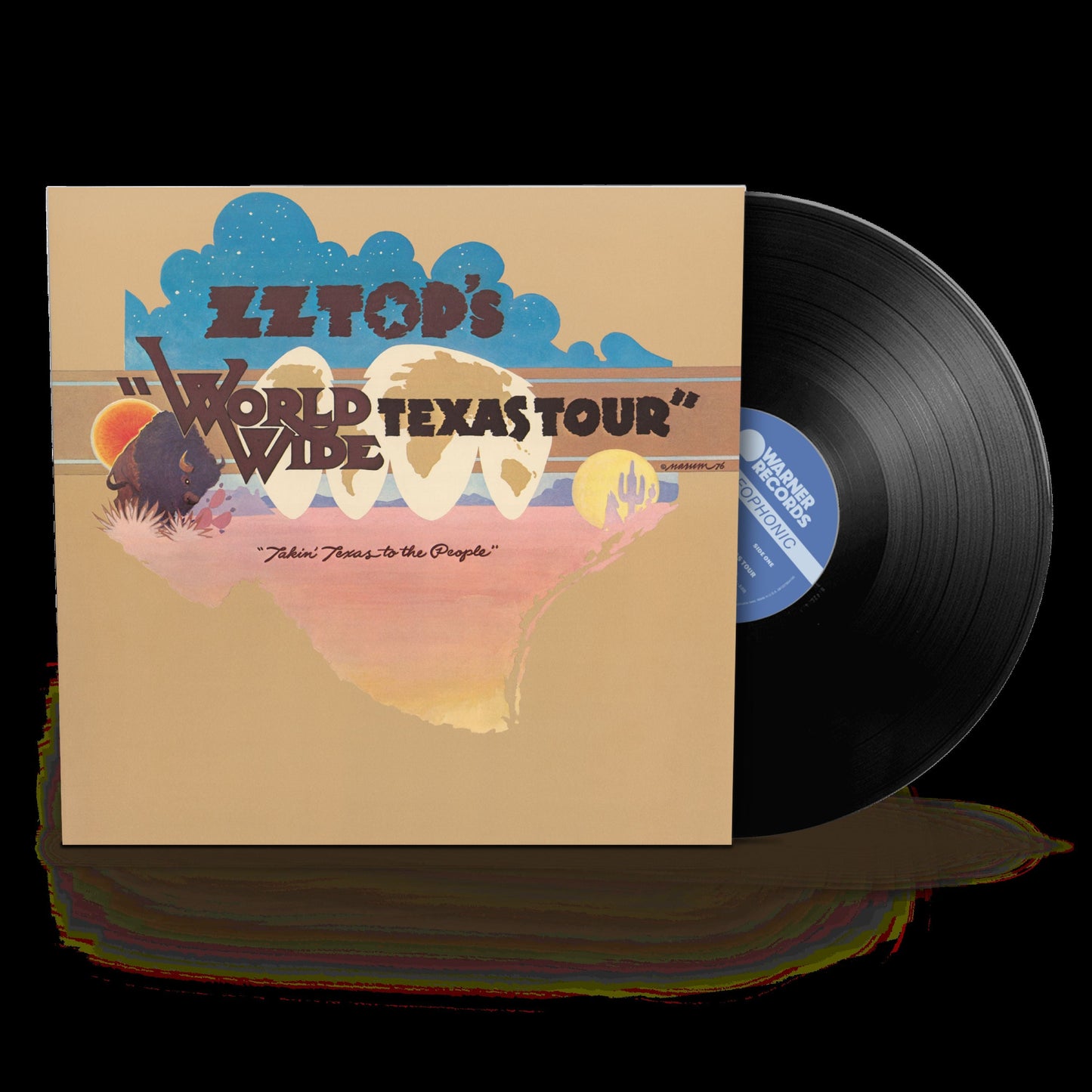 PRE-ORDER: ZZ Top "World Wide Texas Tour" LP (Brick & Mortar Exclusive)