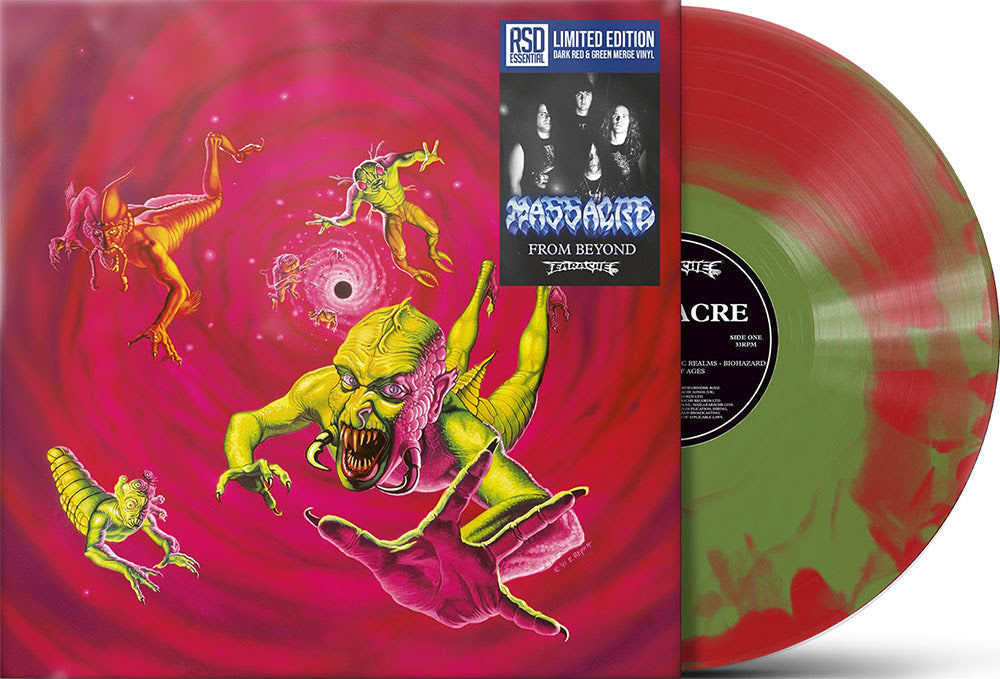 PRE-ORDER: Massacre "From Beyond" LP (Indie Exclusive Red & Green Merge Vinyl)