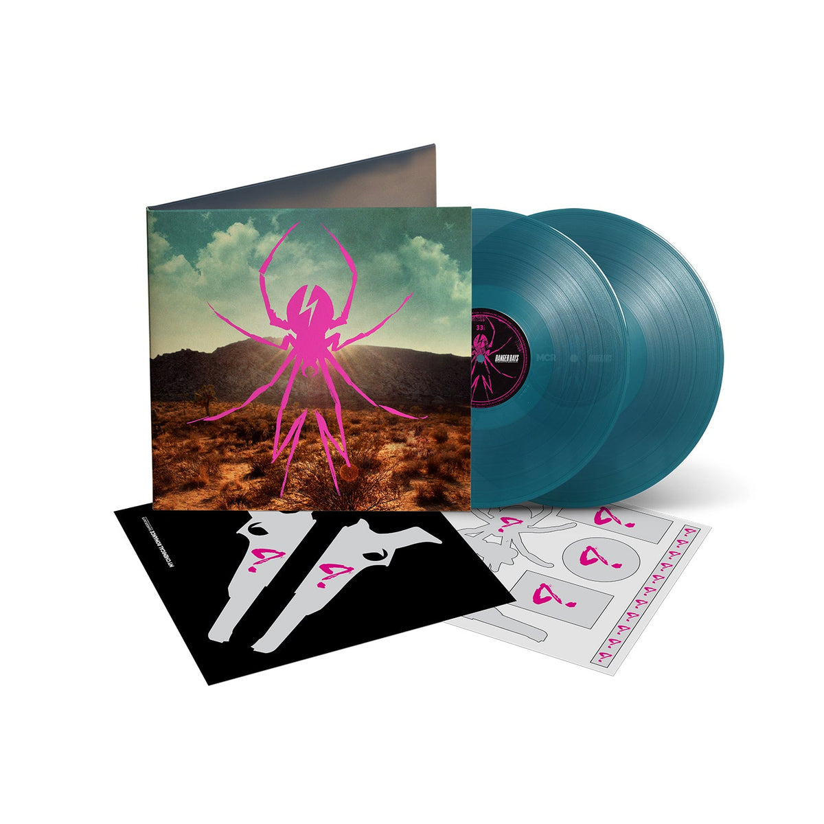 PRE-ORDER: My Chemical Romance "Danger Days: The True Lives of the Fabulous Killjoys (Deluxe Edition)" 2xLP (Indie Exclusive Sea Blue Vinyl)