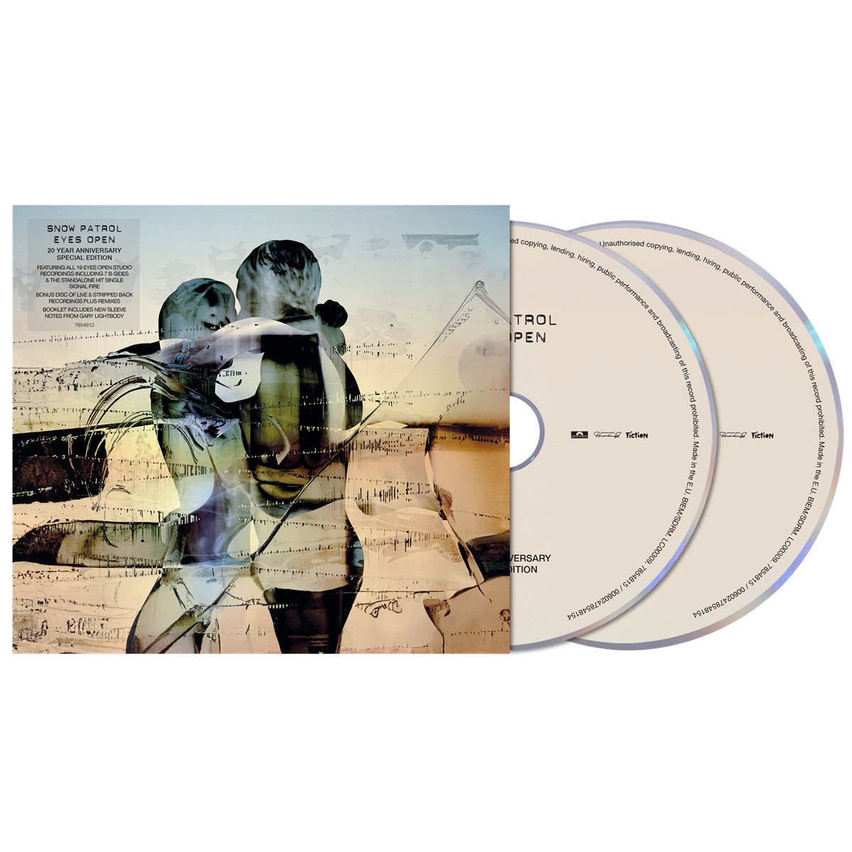 PRE-ORDER: Snow Patrol "Eyes Open (20 Year Anniversary) (Special Edition)" 2xCD