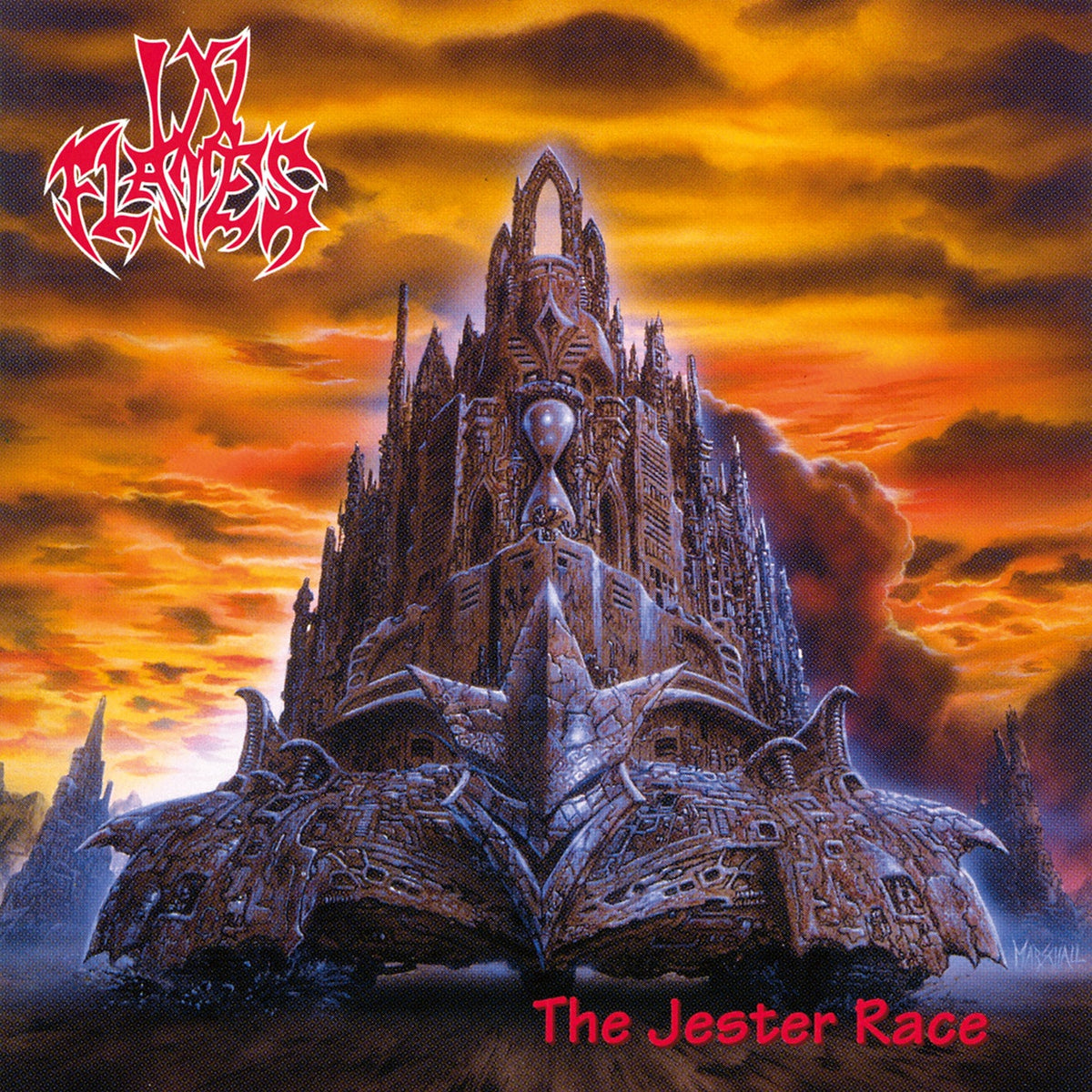 In Flames "The Jester Race" LP (Transparent Yellow Vinyl)