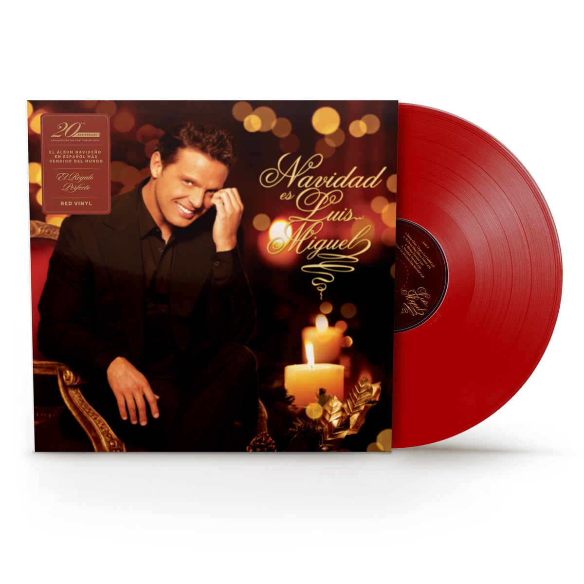 PRE-ORDER: Luis Miguel "Navidades Luis Miguel" LP (Red Vinyl)