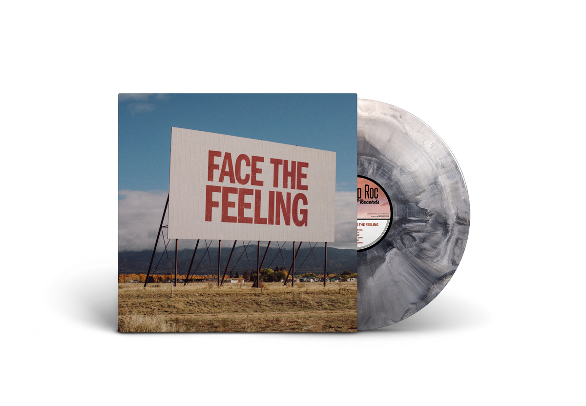 Jobi Riccio "Face The Feeling" LP (Black & White Splash Vinyl)
