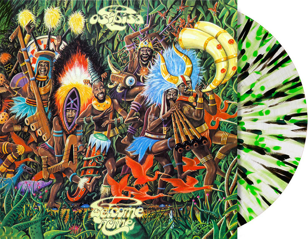 PRE-ORDER: Osibisa "Welcome Home" LP (Indie Exclusive 180g “Psychedelic Splatter” Vinyl)