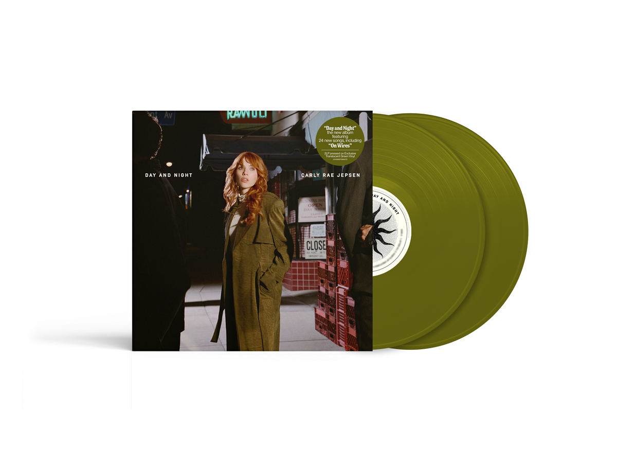 PRE-ORDER: Carly Rae Jepsen "Day and Night" 2xLP (Indie Exclusive Translucent Forest Green Vinyl)