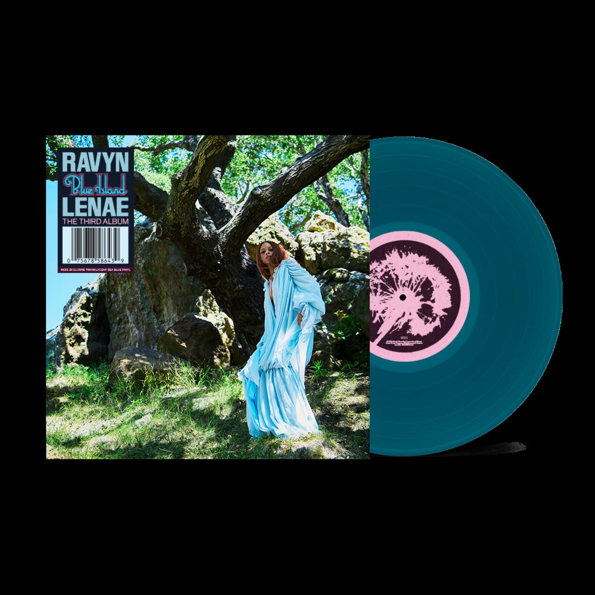 PRE-ORDER: Ravyn Lenae "Blue Island" LP (Translucent Sea Blue Vinyl)
