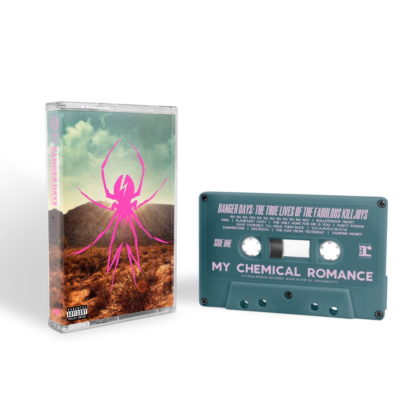 PRE-ORDER: My Chemical Romance "Danger Days: The True Lives of the Fabulous Killjoys (Deluxe Edition)" Cassette (Petrol Blue)