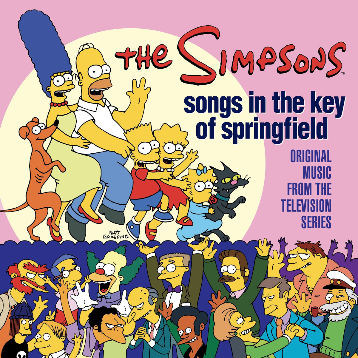 PRE-ORDER: The Simpsons "Songs in the Key of Springfield (Original Music from the Television Series)" 2xLP