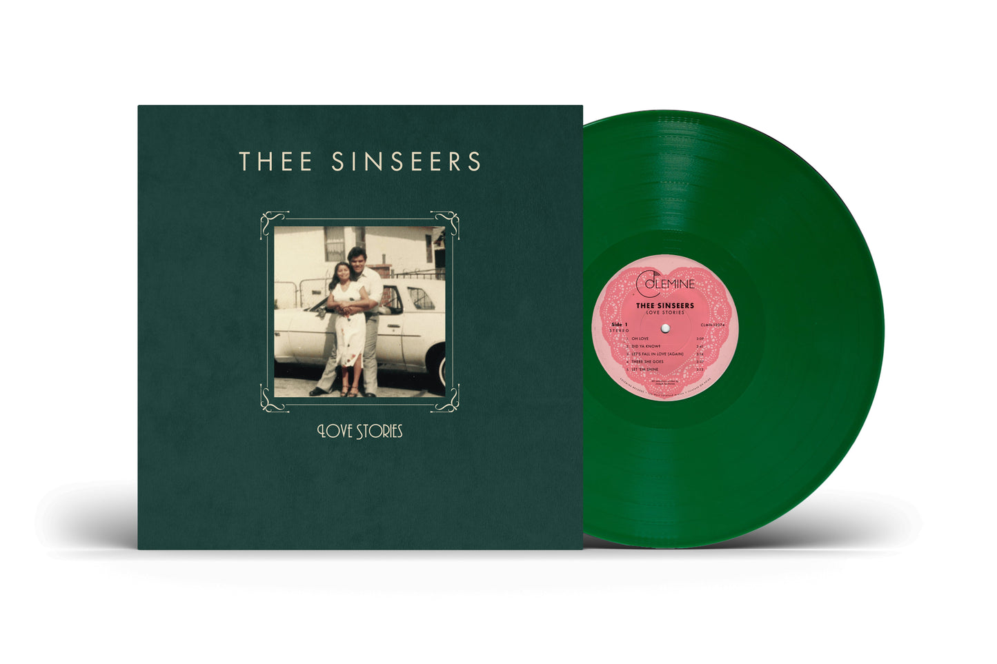 PRE-ORDER: Thee Sinseers "Love Stories" LP (Evergreen Vinyl)
