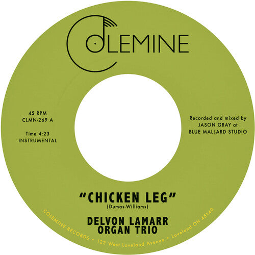 Delvon Lamarr Organ Trio "Chicken Leg b/w If I Could" 7"