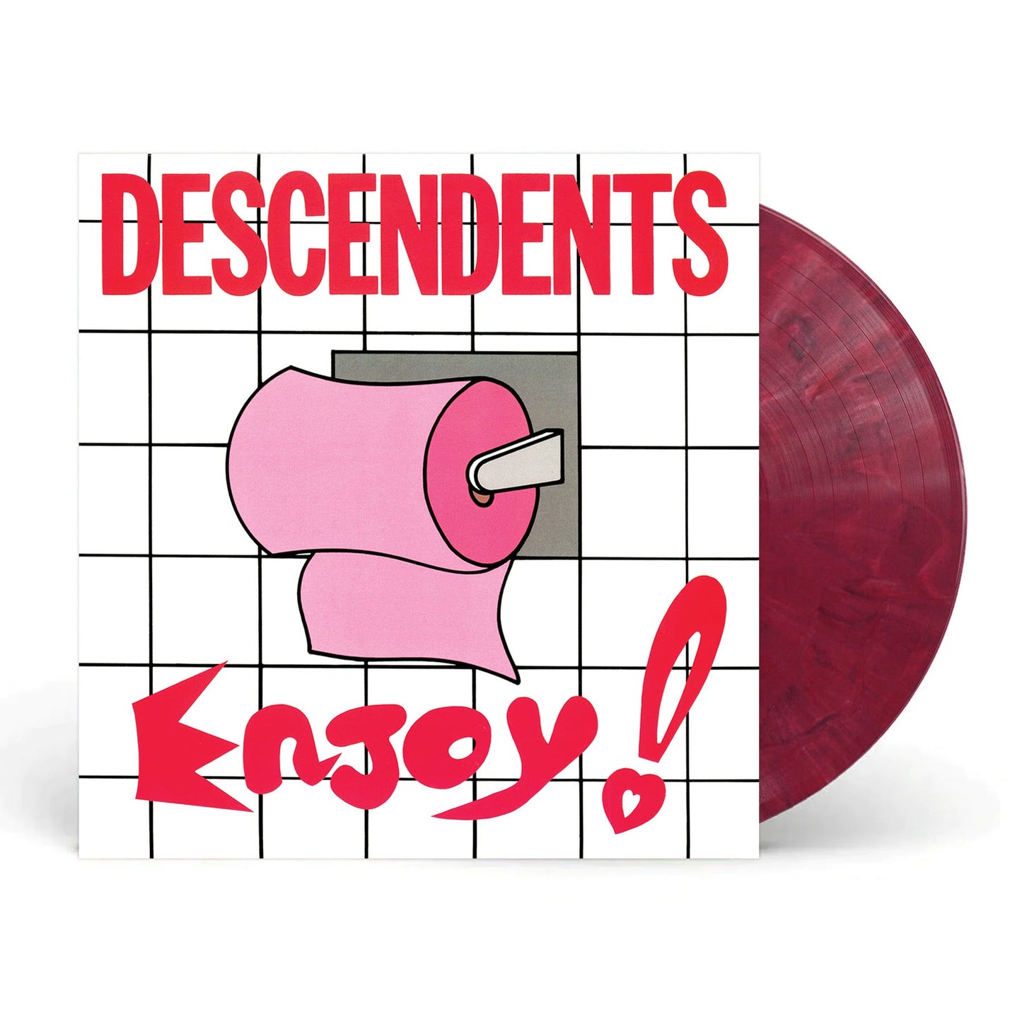 Descendents "Enjoy!" LP (Wild Cherry Vinyl)