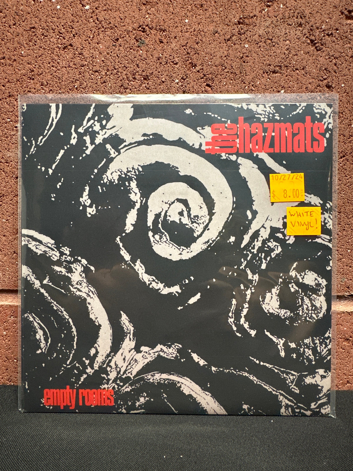 Used Vinyl: The Hazmats "Empty Rooms" 7" (White Vinyl)