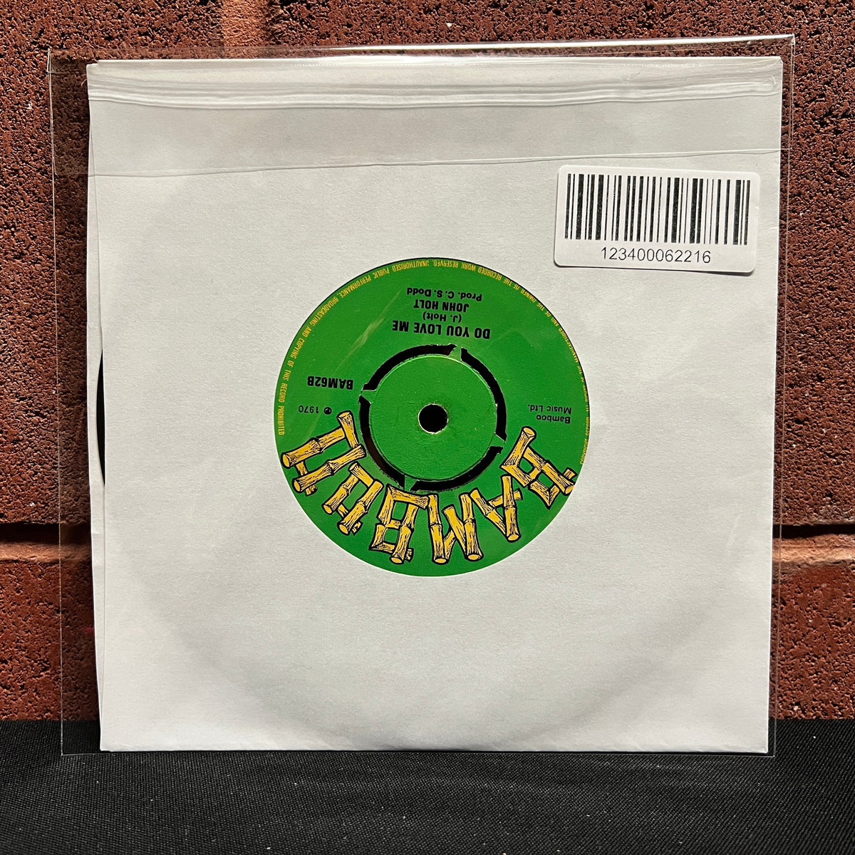 Used Vinyl: John Holt "Holly Holy" 7"