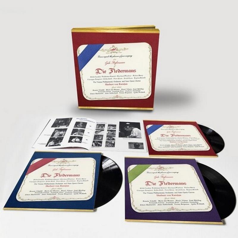 Herbert von Karajan - Strauss: Die Fledermaus - LP Box Set