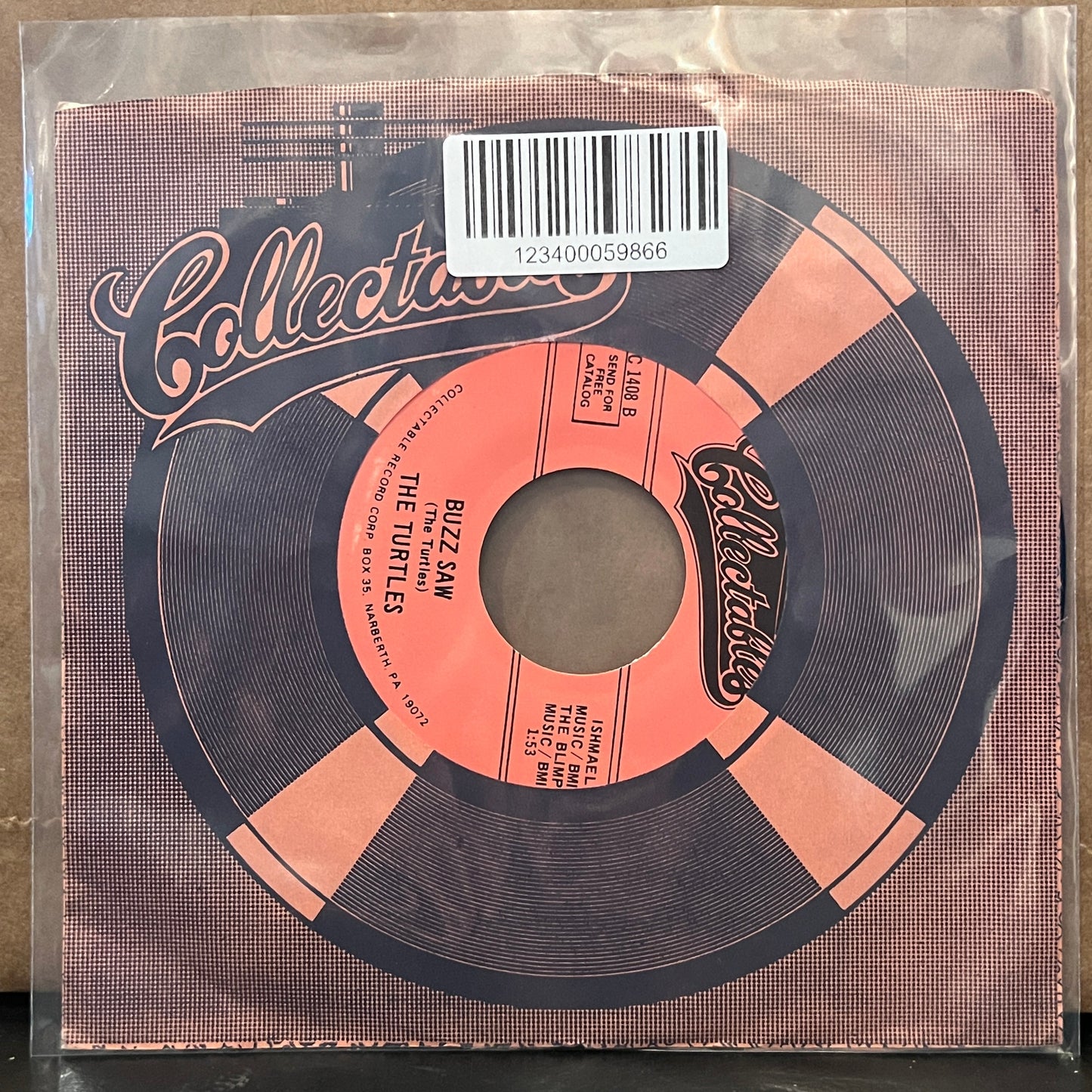 Used Vinyl: Turtles "You Showed Me / Buzzsaw" 7" (80's pressing)