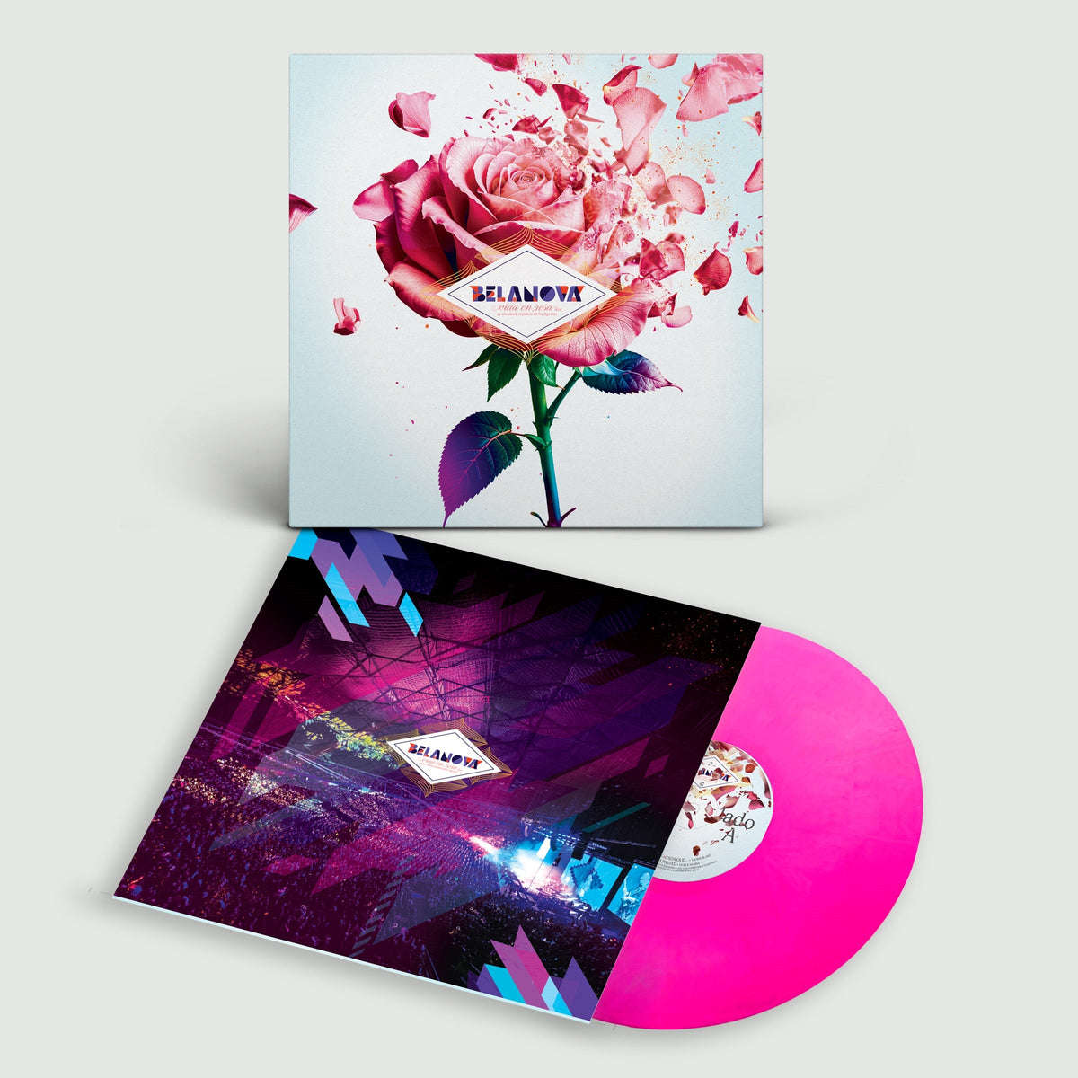 PRE-ORDER: Belanova "Vida En Rosa Tour" LP (180g Pink Vinyl)