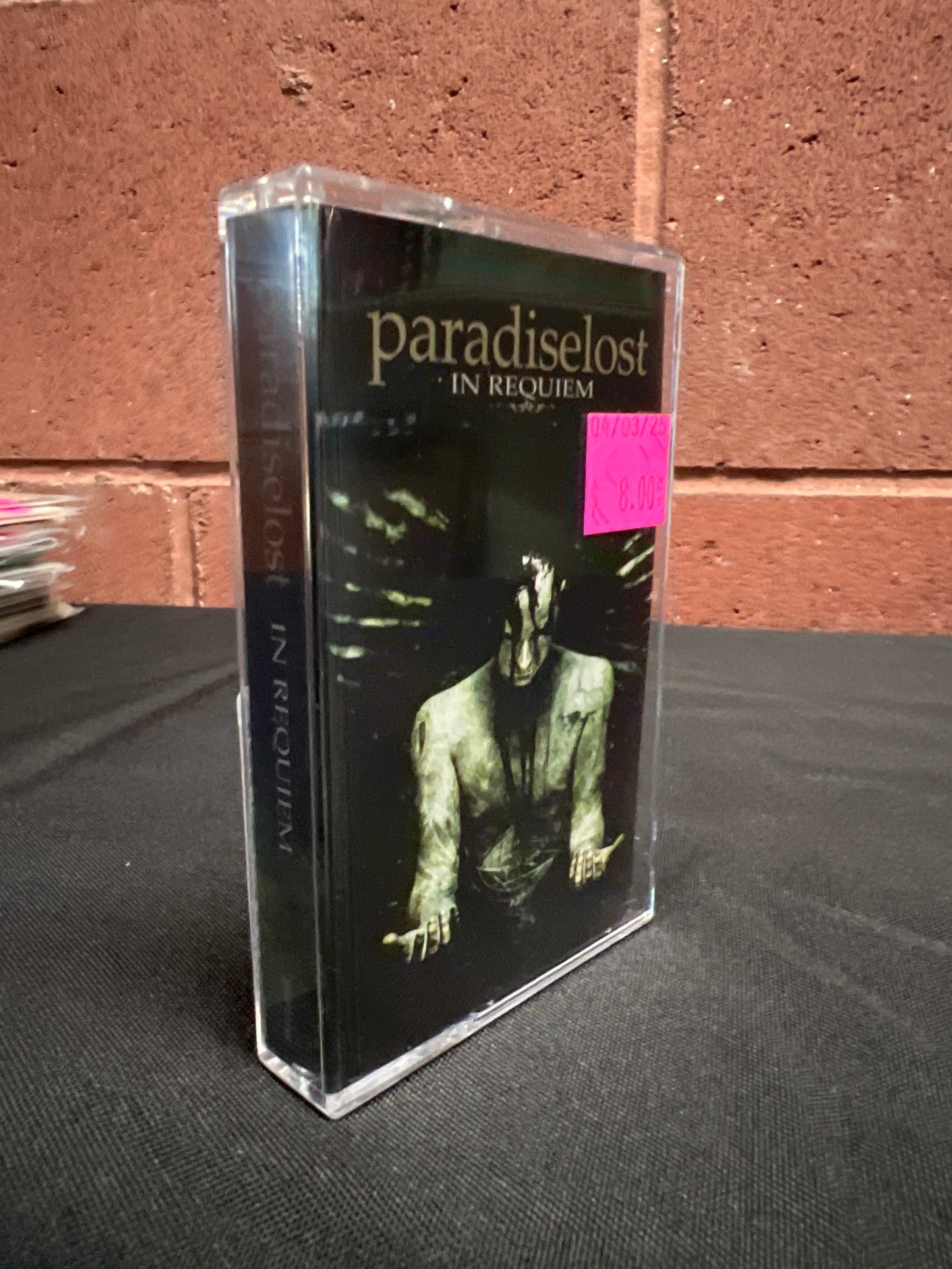 Used Cassette: Paradise Lost "In Requiem" Tape