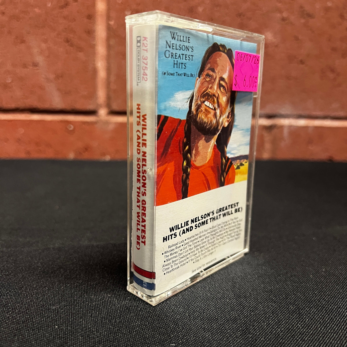Used Cassette: Willie Nelson "Willie Nelson's Greatest Hits (And Some That Will Be)" Tape