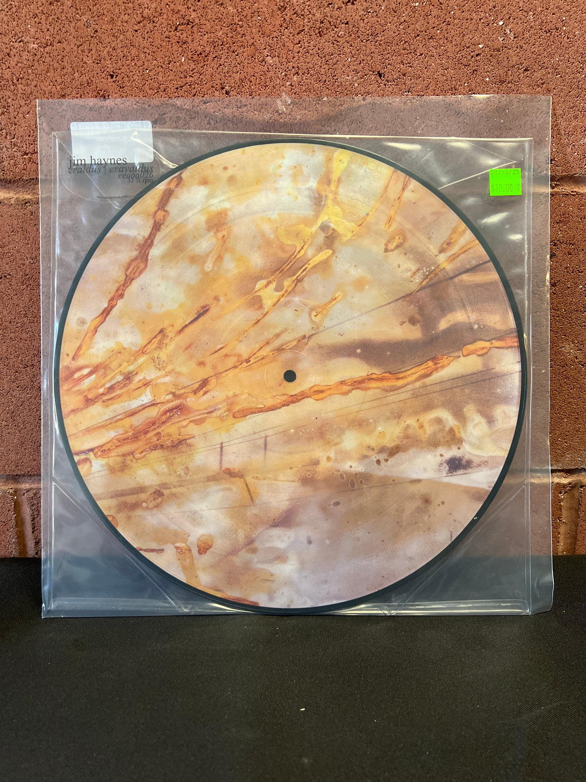 Used Vinyl: Jim Haynes "Eraldus / Eravaldus" LP (Picture Disc)