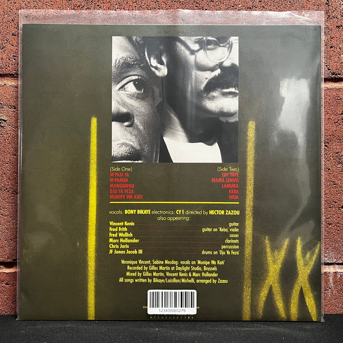 Used Vinyl: Hector Zazou, Bony Bikaye and CY1 "Noir Et Blanc" LP (2017 Press)