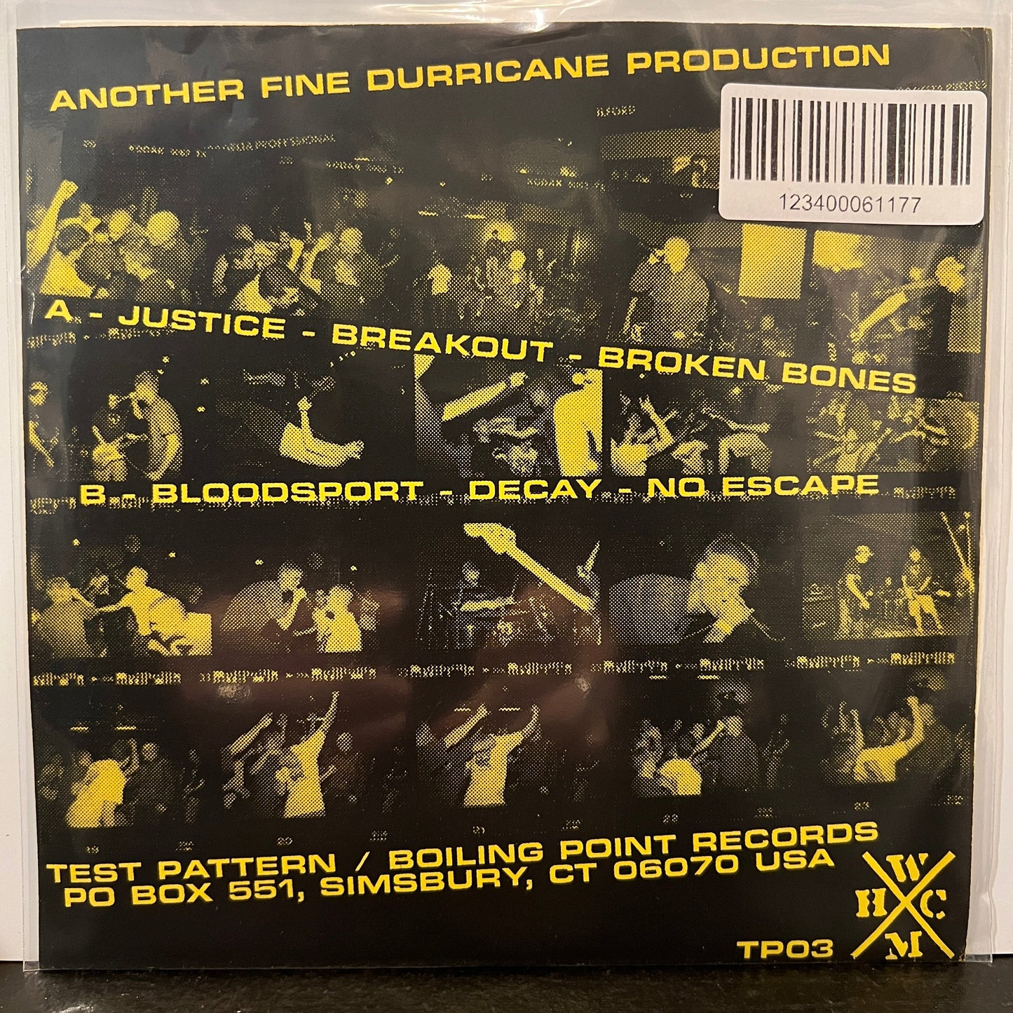 Used Vinyl: Strikers "No Escape E.P." 7"