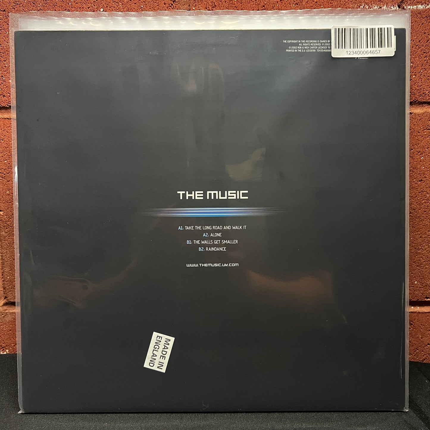 Used Vinyl: The Music "Take The Long Road And Walk It" 12" (2002 UK Press)