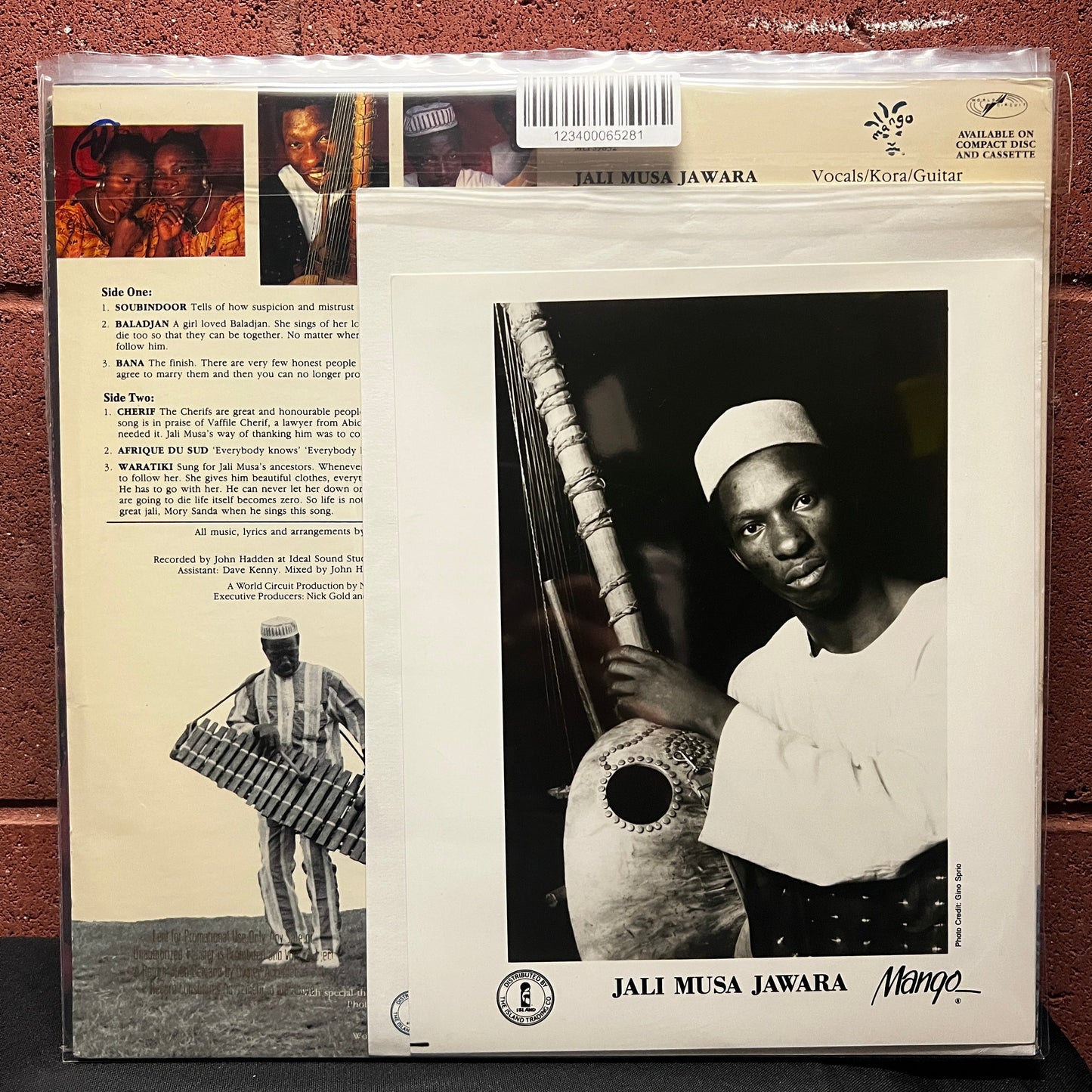 Used Vinyl: Jali Musa Jawara "Soubindoor" LP (1988 Press - Promo w/Press Release)