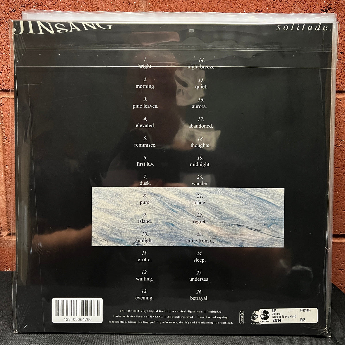 Used Vinyl: Jinsang "Solitude" LP (2017 Press - Sealed)