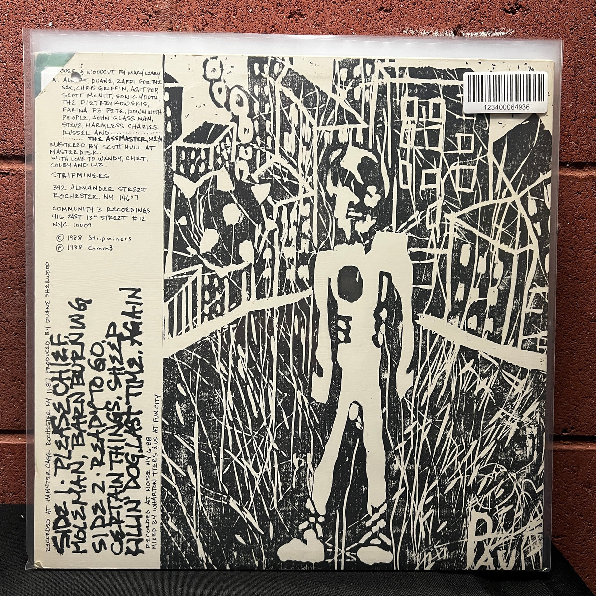 Used Vinyl: Stripminers "S/T" LP (1988 Press)