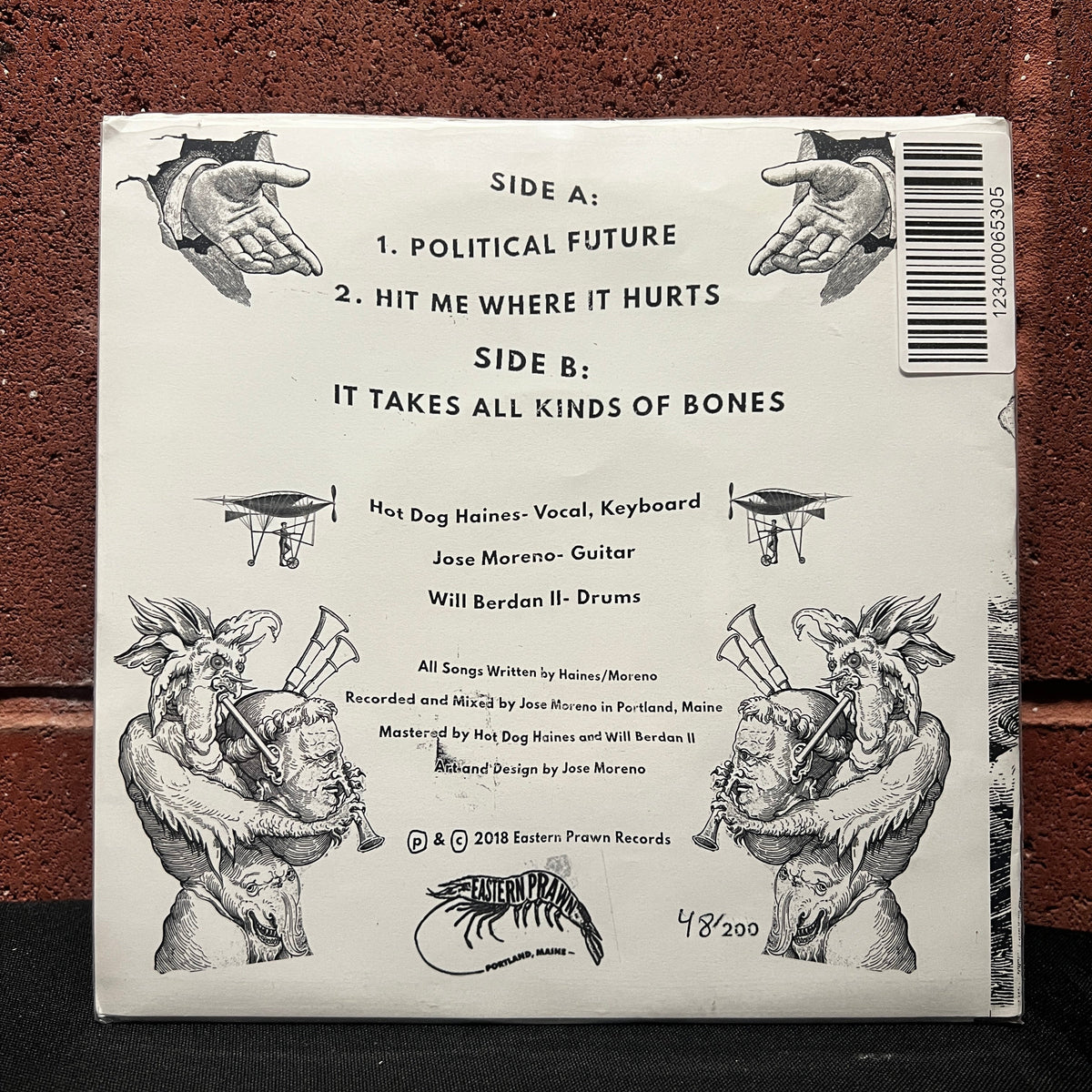 Used Vinyl: Celebrity Handshake "Political Future" 7"