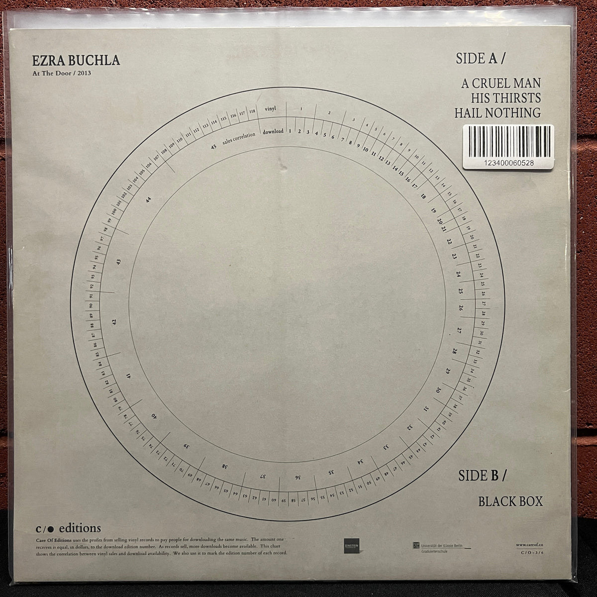 Used Vinyl: Ezra Buchla "At The Door" LP