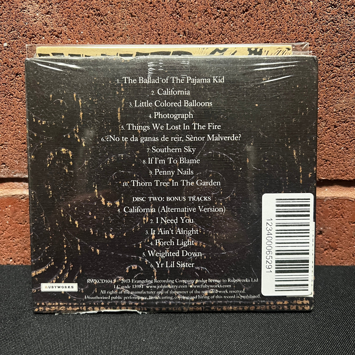Used CD: John Murry "The Graceless Age" 2xCD (Sealed)