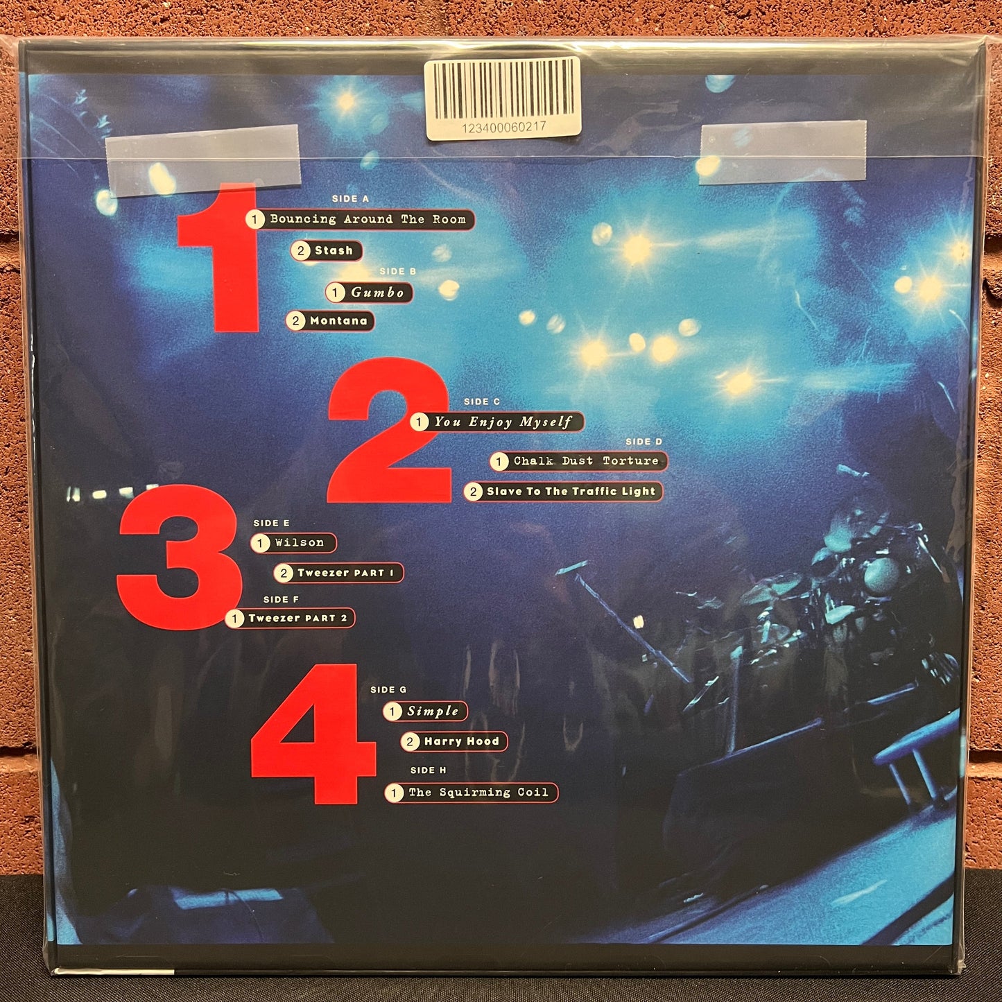 Used Vinyl: Phish "A Live One" 4xLP Boxed Set (Red/Blue split colored vinyl)