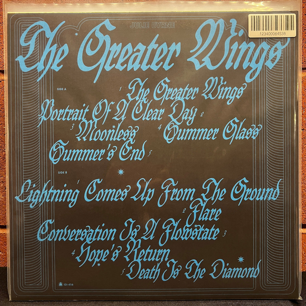 Used Vinyl: Julie Byrne "The Greater Wings" LP (2023 Press - Blue Vinyl)