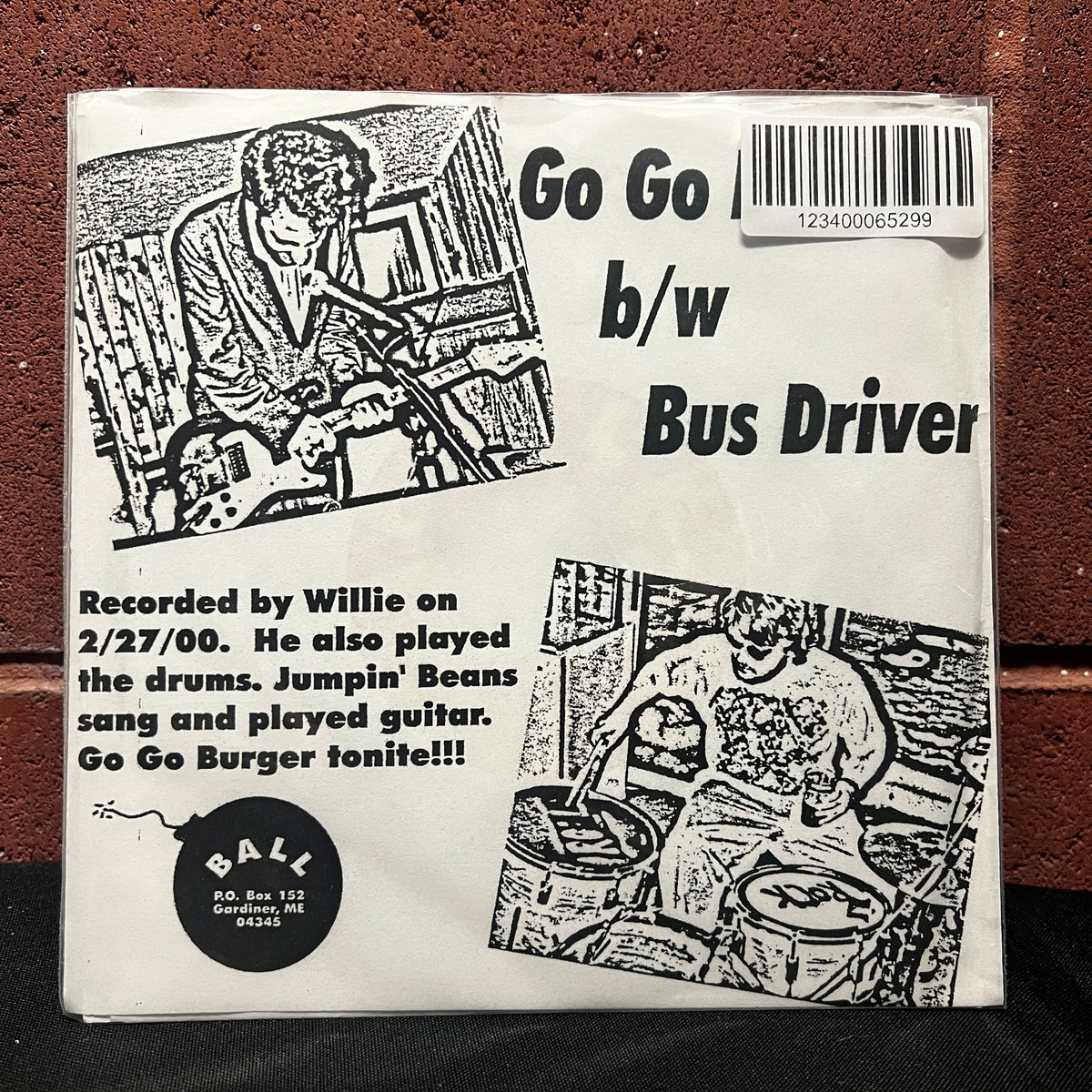 Used Vinyl: Jumpin' Beans And Willie "Go Go Burger" 7"