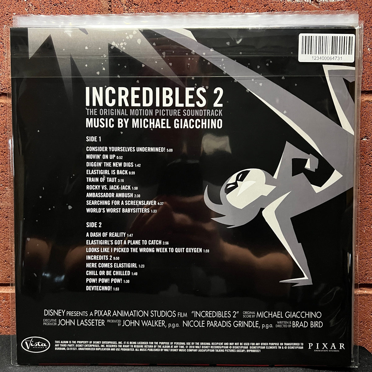Used Vinyl: Michael Giacchino "Incredibles 2 (Original Motion Picture Soundtrack)" LP (2018 Press)