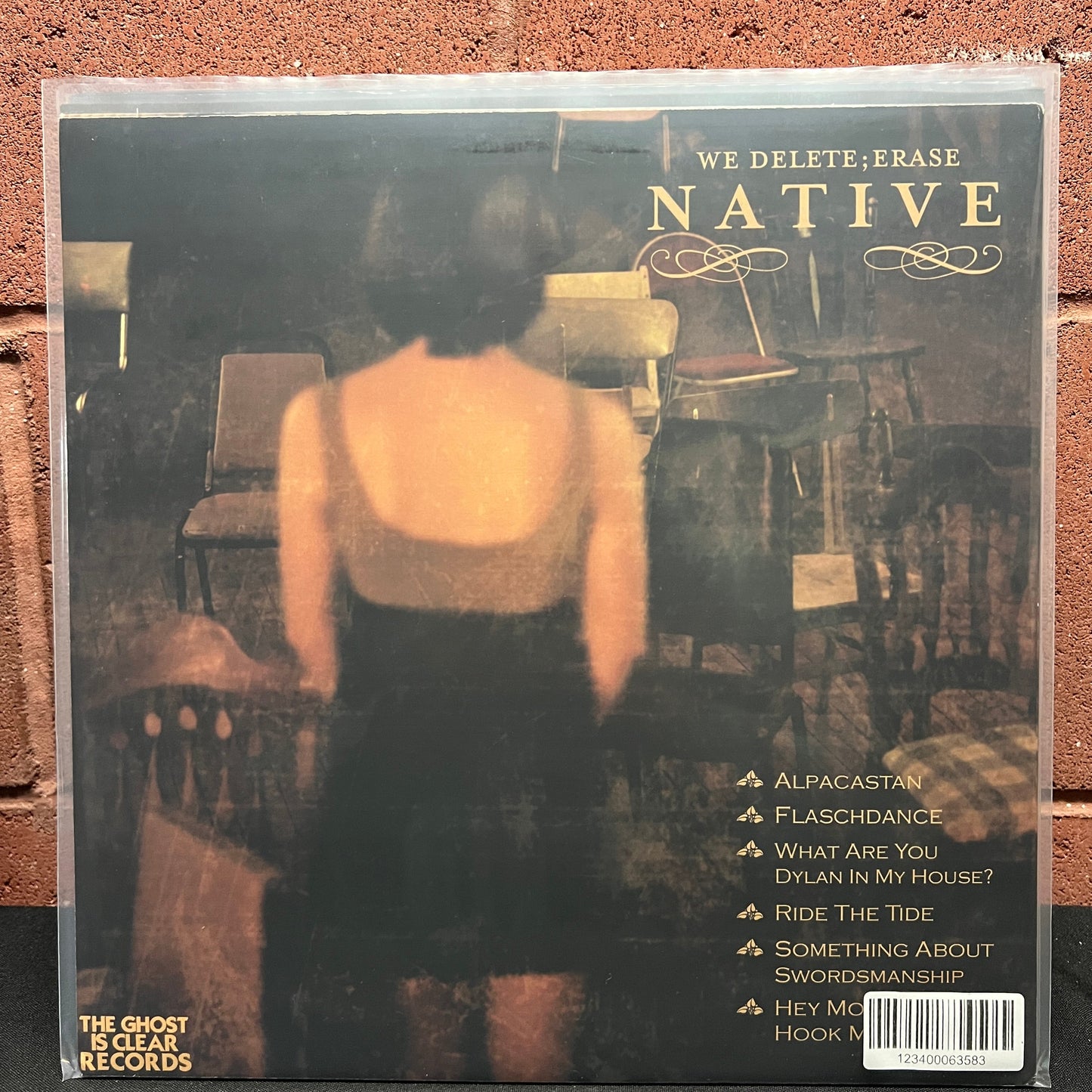 Used Vinyl: Native "We Delete; Erase" LP (2011 Press - Pink Marble Vinyl)